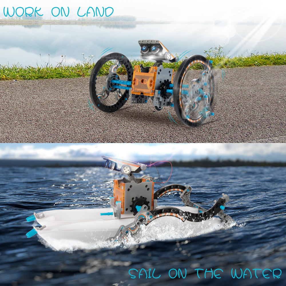 KIDWILL educational robot parts kit supports hands-on learning and creativity.