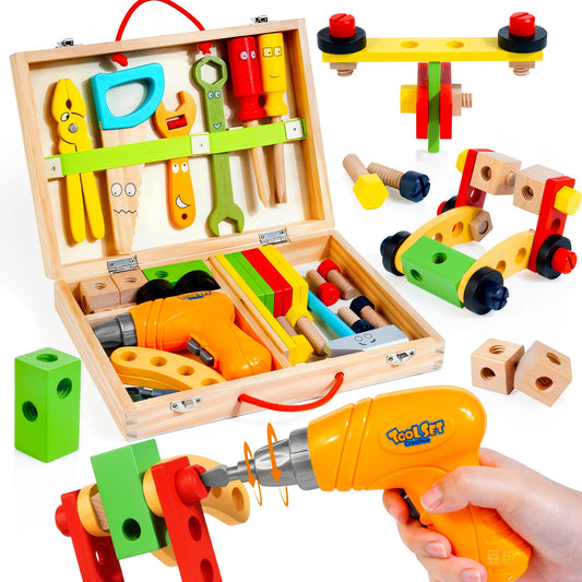 KIDWILL electric drill for STEM play and pretend projects.