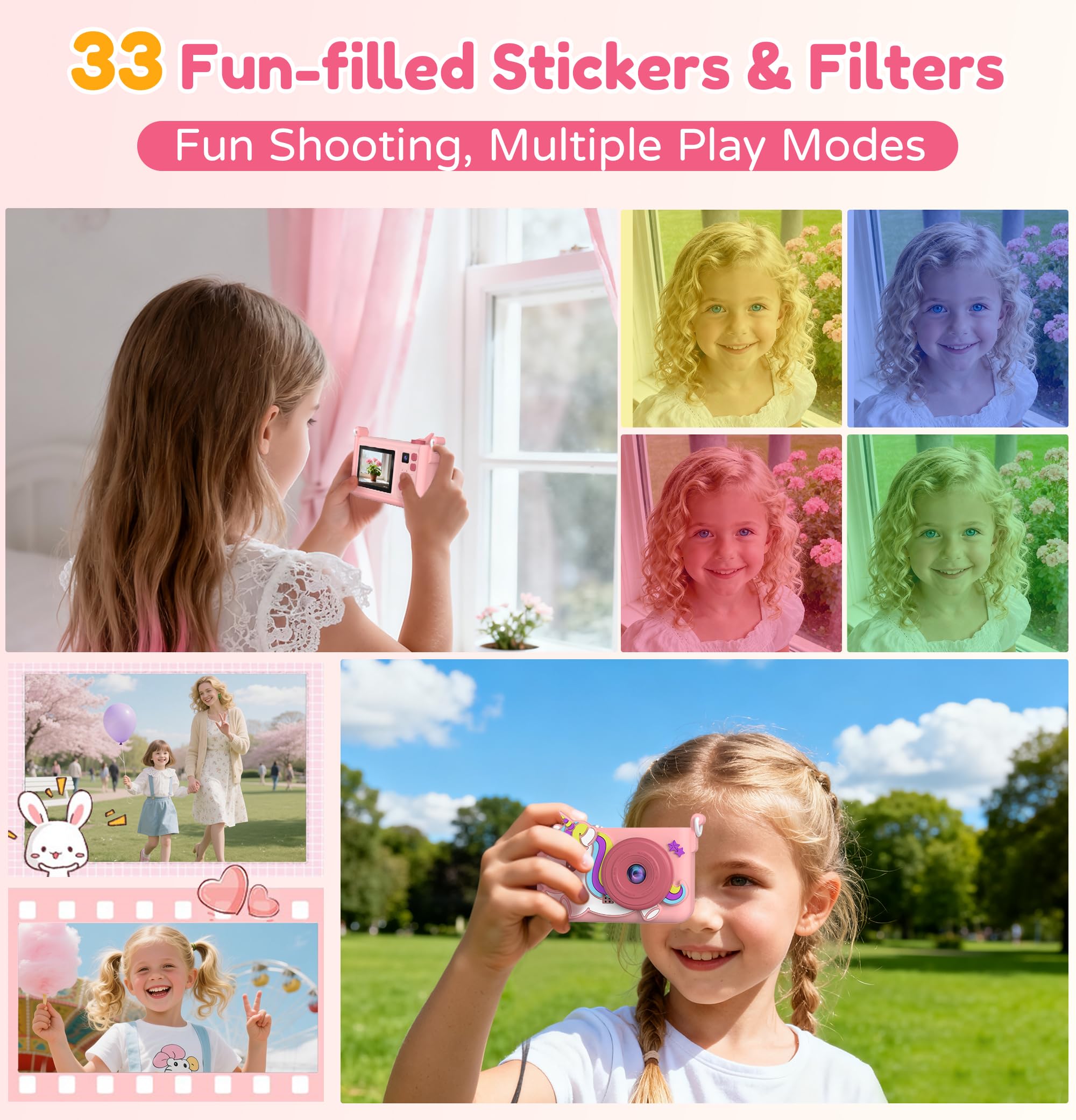 KIDWILL built-in music playback adds fun during playtime