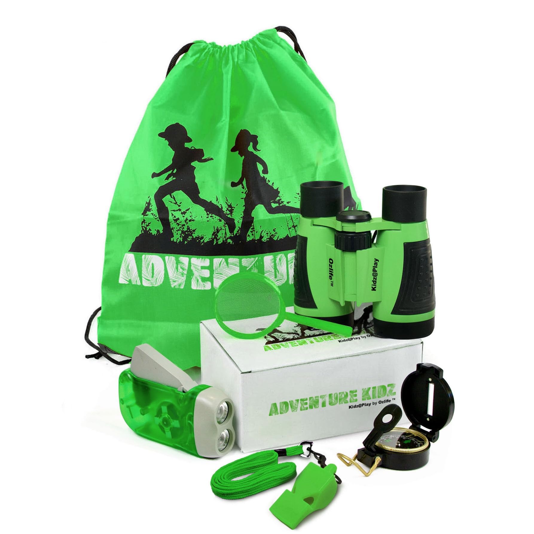 Kidz@Play Adventure Kidz kit backpack for easy carry on nature adventures.