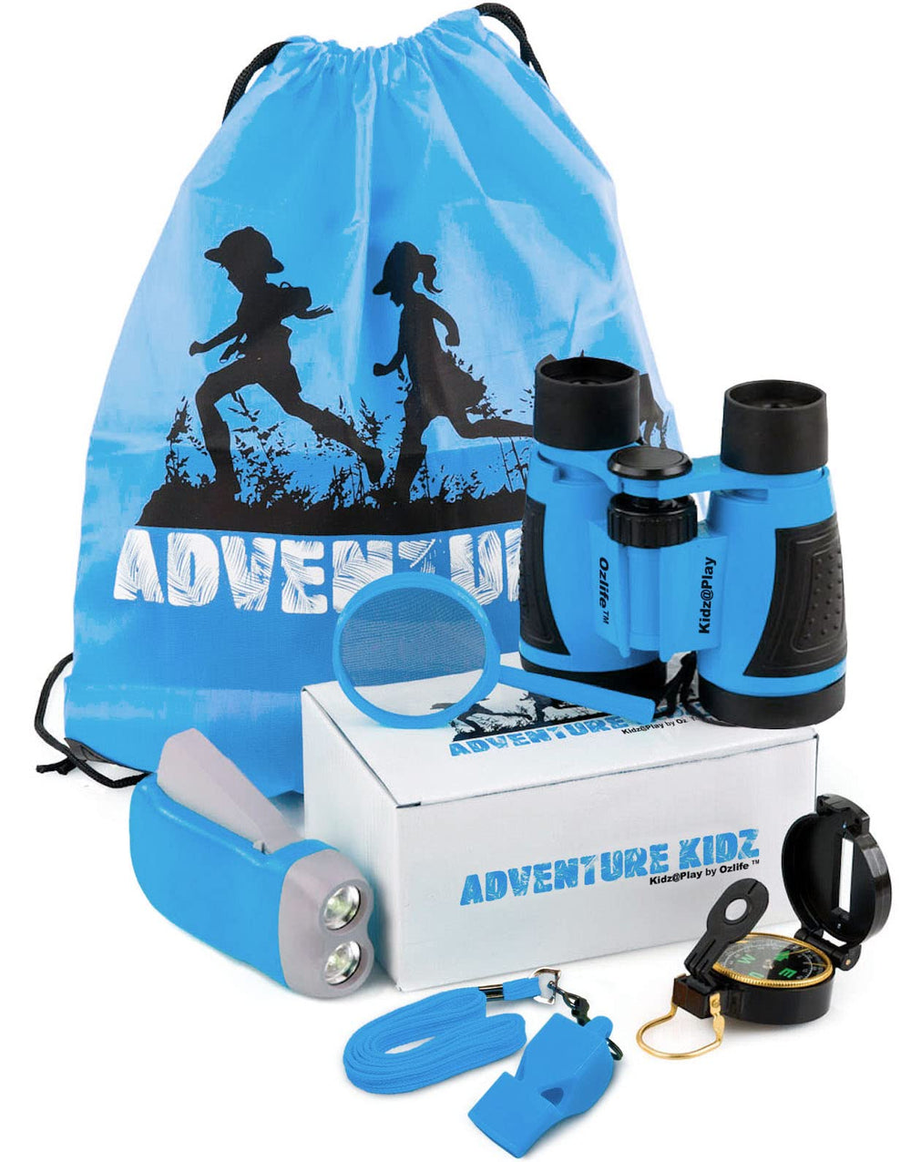 Kidz@Play Adventure Kit night camping scene showcases versatile outdoor play.