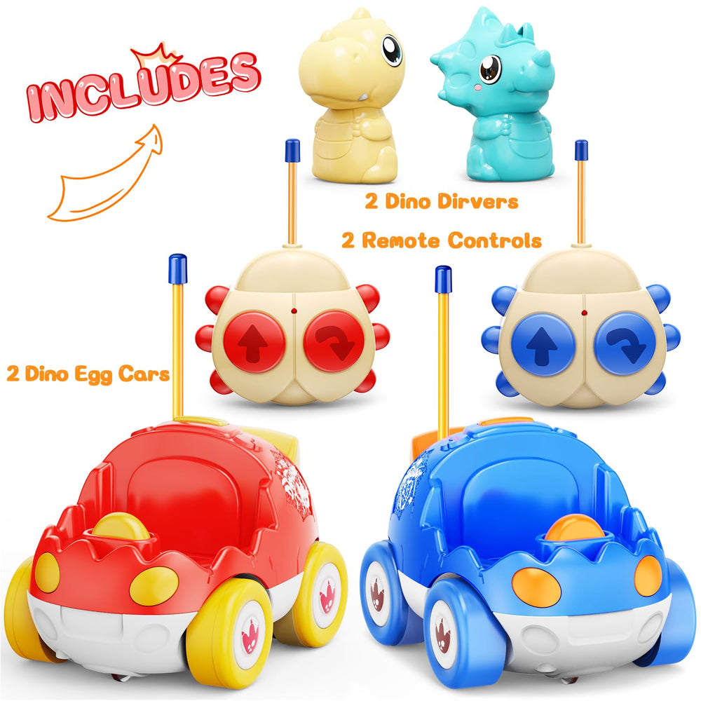 Kidz do packaging makes gift-ready dinosaur RC car.