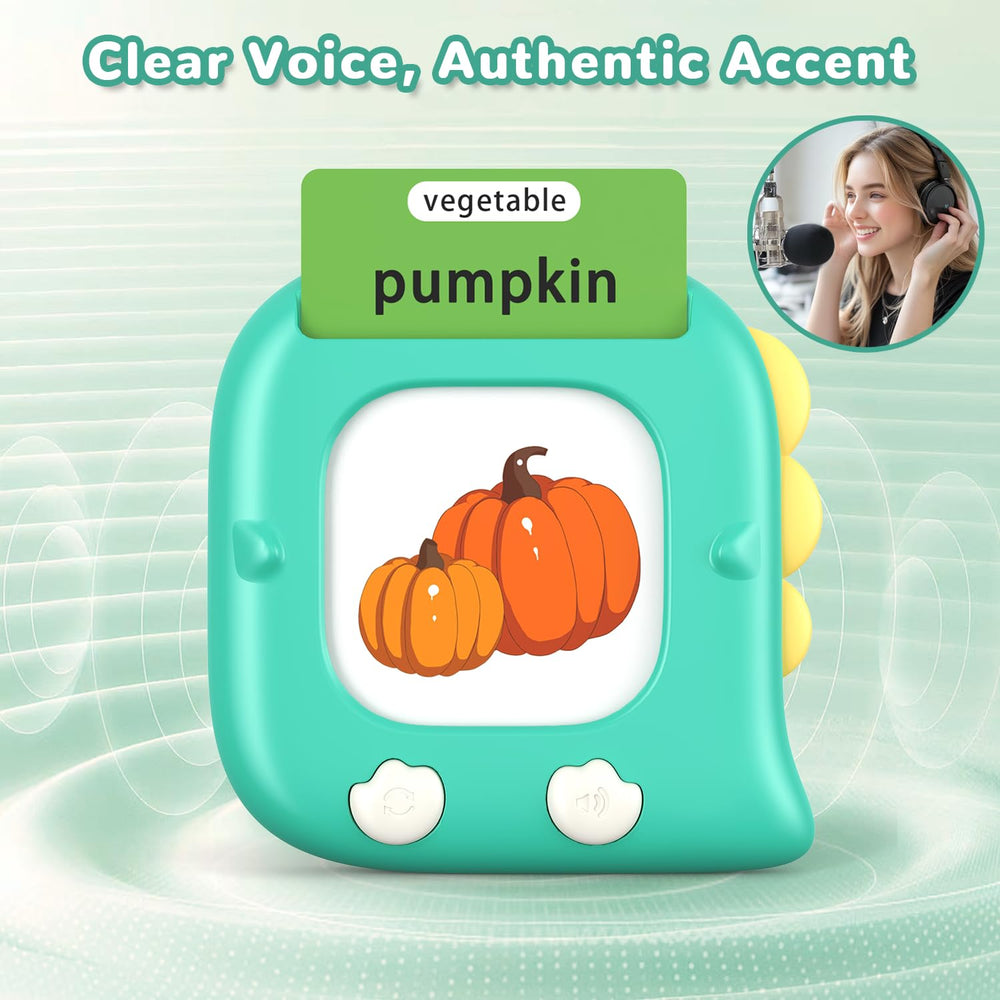 Kidz do Talking Flashcards animal cards trigger sounds for engaging learning.