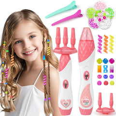 kidzkube hair braiding machine front view for quick kid friendly styling sessions
