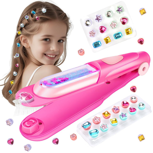 Kidzkube Hair Gem Stamper Tool for quick sparkle on kids' hair.