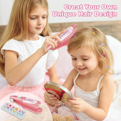 Kidzkube reusable diamonds enable effortless, repeated styling.
