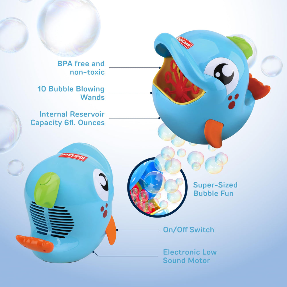 Kidzlane Bubble Dolphin ideal for toddlers at parties and picnics