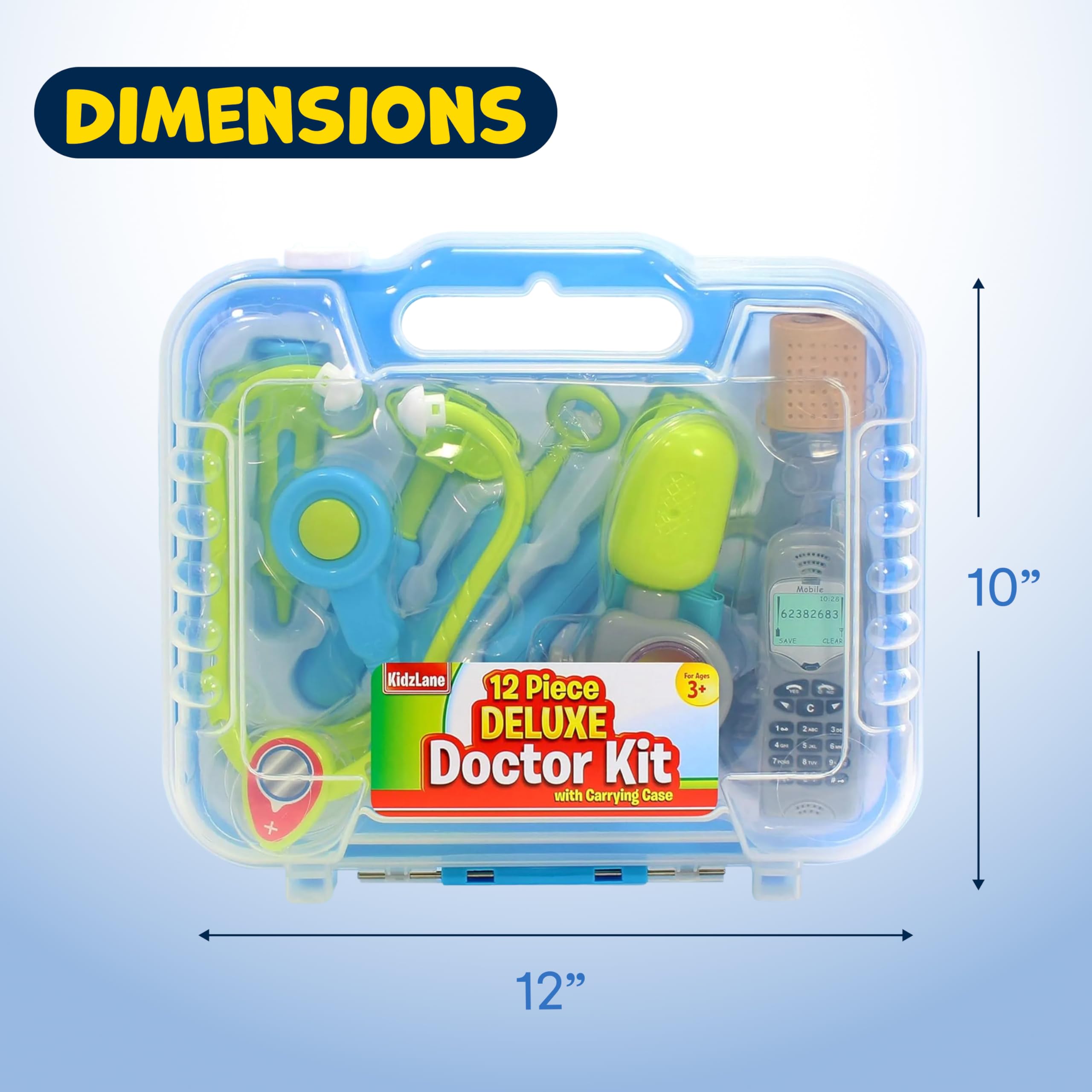 Kidzlane Doctor Kit tools offer varied instruments for imaginative medical sessions