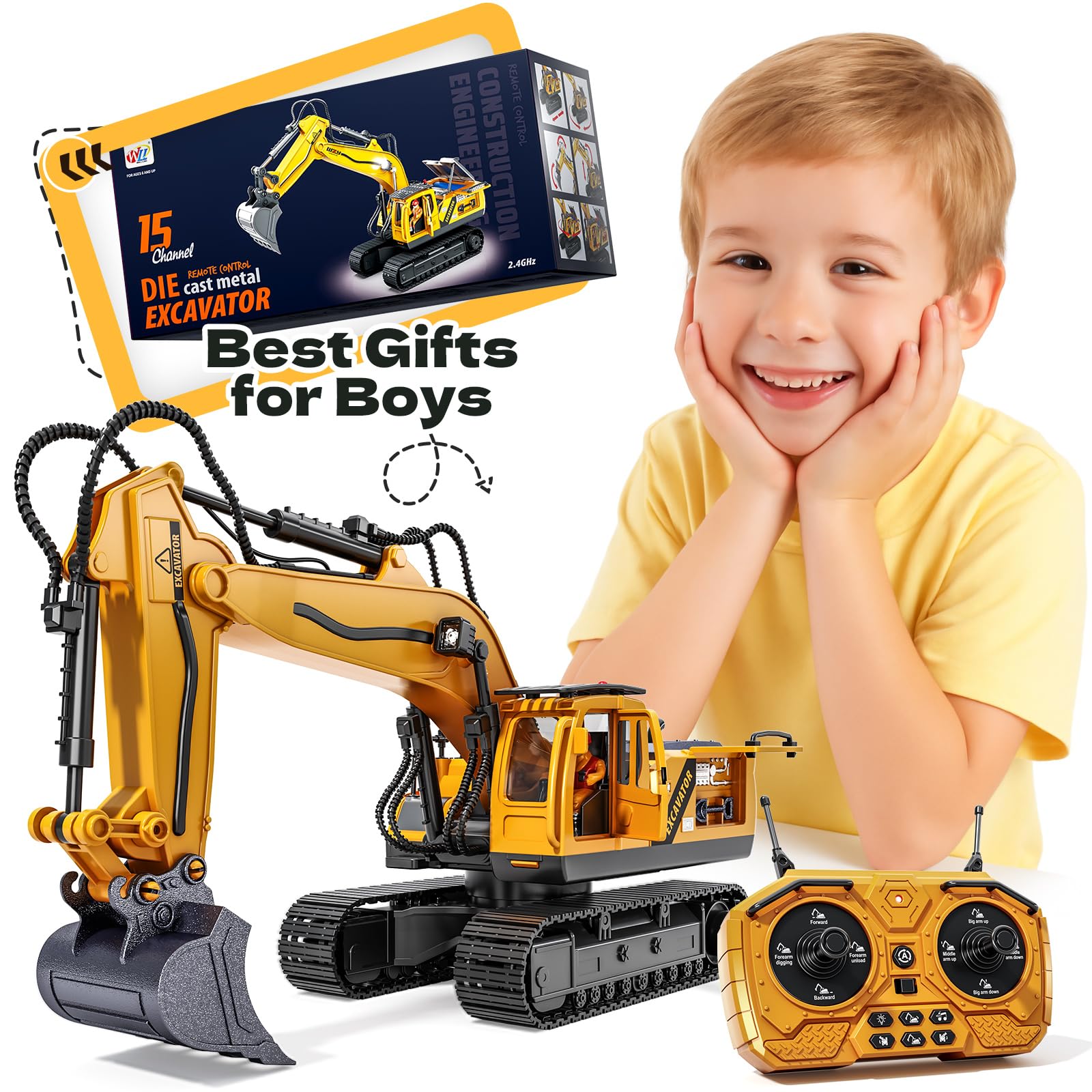 Kigwux ideal gift for boys aged 4-6 years.