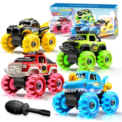 Kigwux monster truck take-apart set for interactive STEM-inspired play