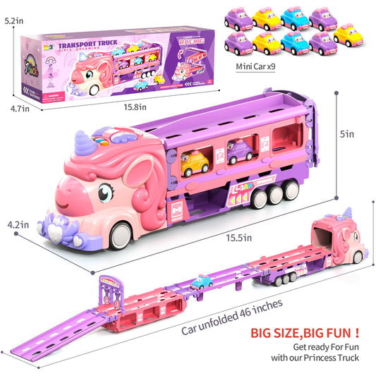 Kigwux unicorn truck foldable 46 inch track for easy storage.