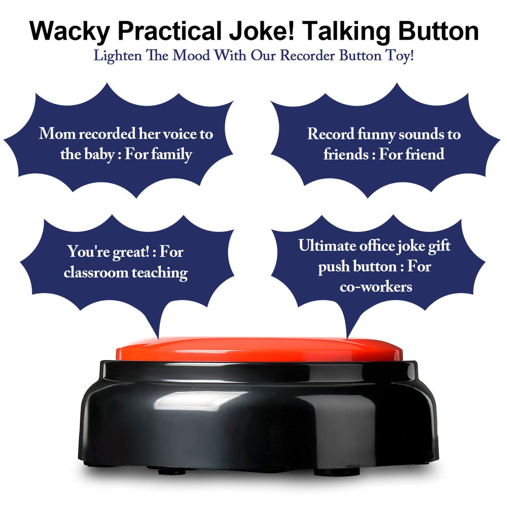 kihajo buzzer game button for interactive classroom games and laughter