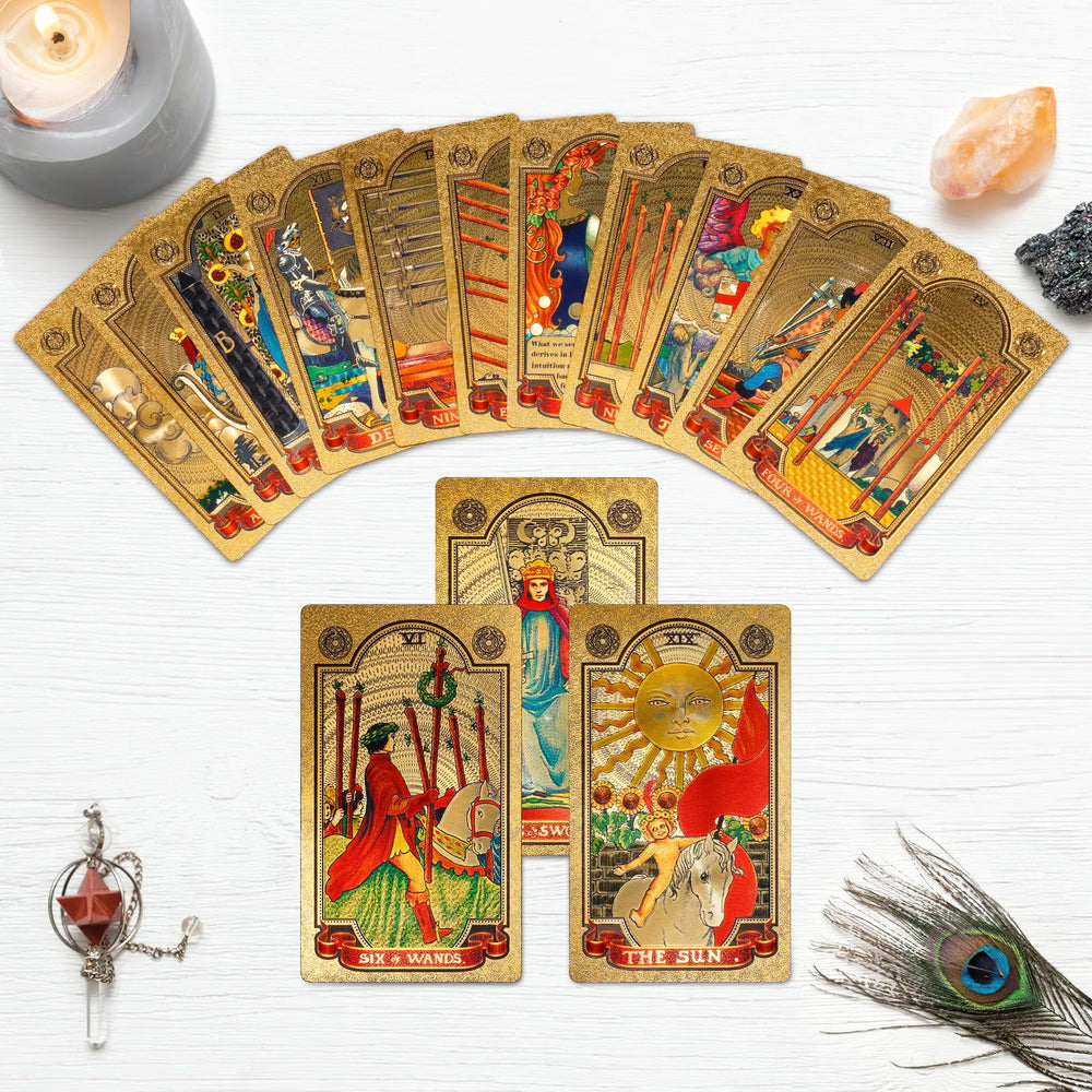 KIINO tarot deck box and guide keeps cards organized and accessible