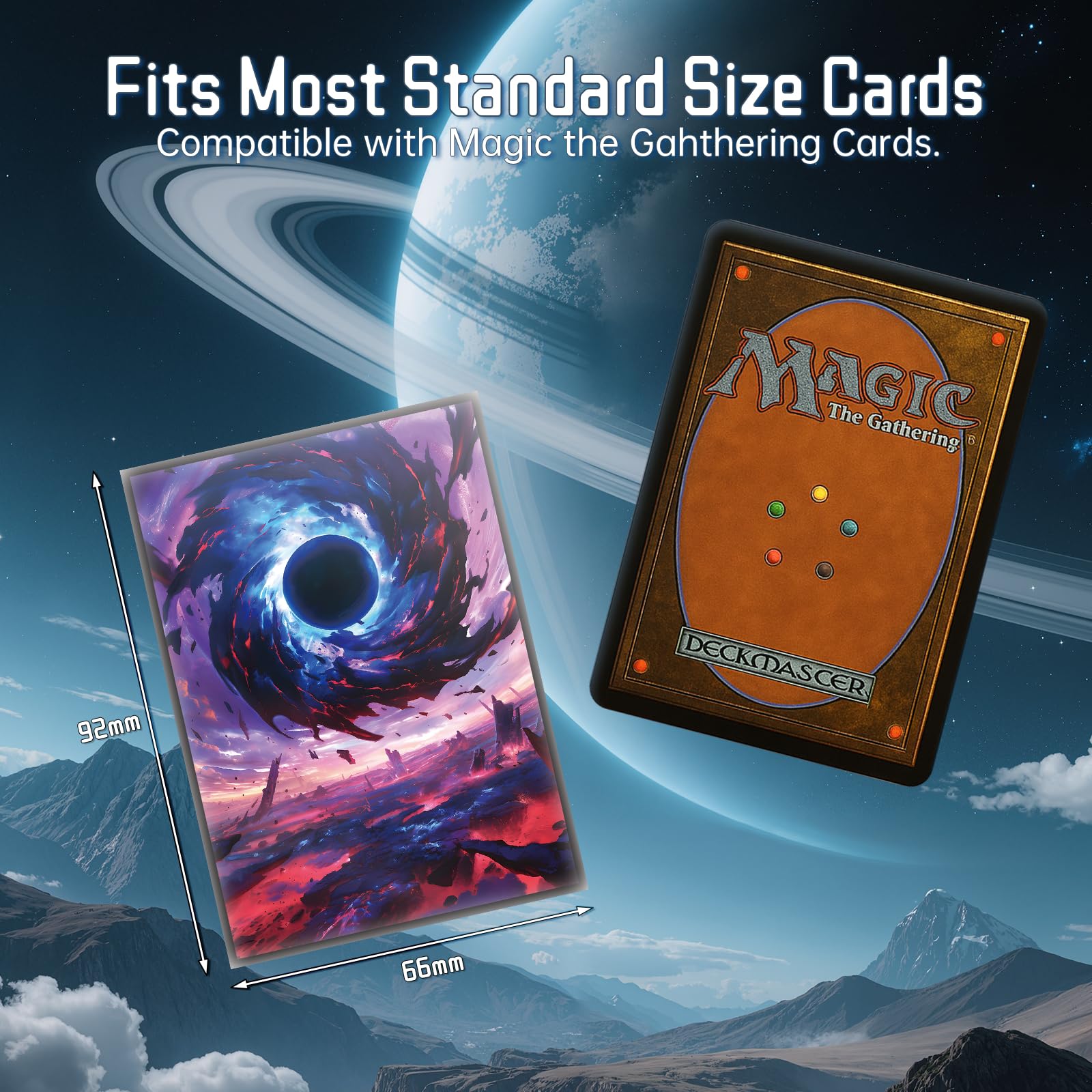 Kiiransr acid-free PVC-free sleeve material keeps cards safe during long-term storage.