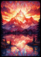 Kiiransr MTG sleeves front view offering ultra clear visibility for vivid card art.