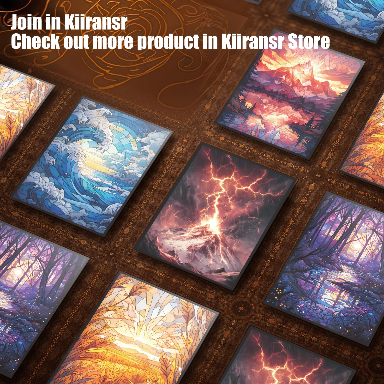 Kiiransr swamp sleeve compatibility with standard and commander decks