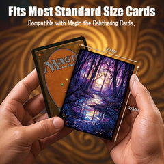 Kiiransr swamp sleeve dustproof material keeps decks clean during play