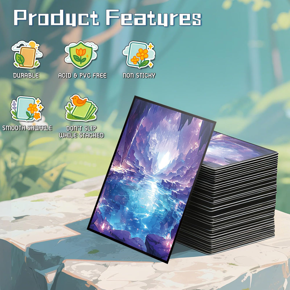 Kiiransr Underground Sea glare-free shuffle ensures smooth handling during games.