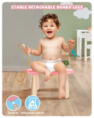 Kikapabi board erase knob enables quick, clean resets.