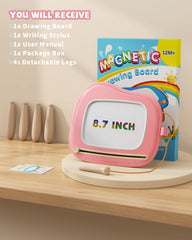 Kikapabi pink doodle board offers gift-ready learning fun.