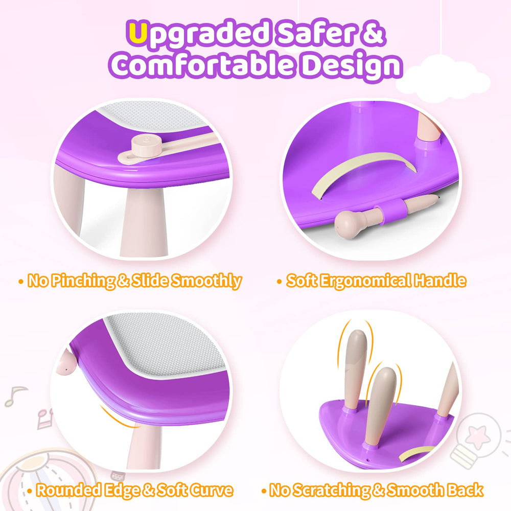 Kikidex non-toxic ABS construction ensures safe, durable playtime