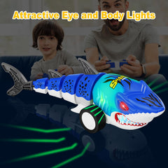 Kikikid RC shark tail rotates 360° for dynamic, lifelike motion.