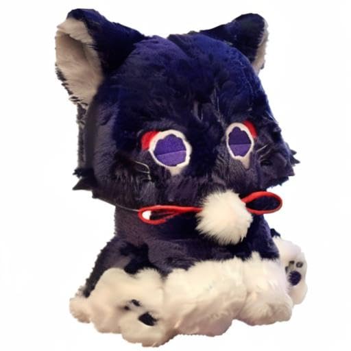 KILA MILA anime cat plush doubles as a cozy pillow or lumbar support during rest