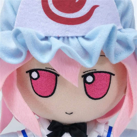 KILA MILA plush doll close-up highlights gentle fur and friendly design for desk use.