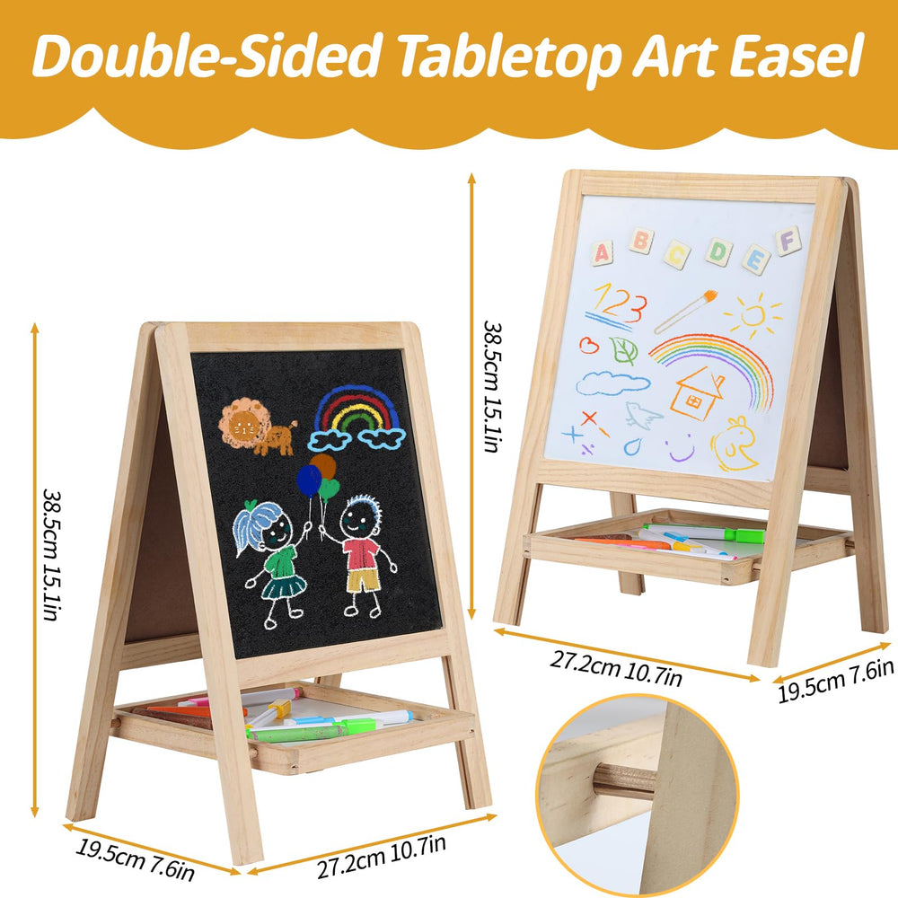 Kileubuto wooden frame with rounded corners for safe, durable play.