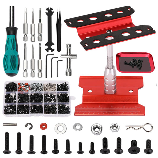 Kimapeso RC repair stand with 360-degree rotation for easy access to components