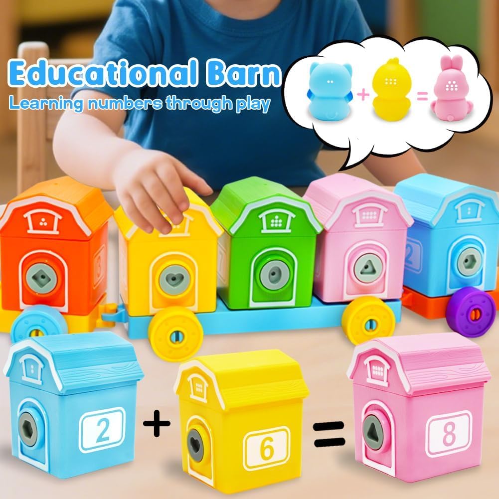 Kimicare farm animals finger puppets for imaginative farm play and storytelling