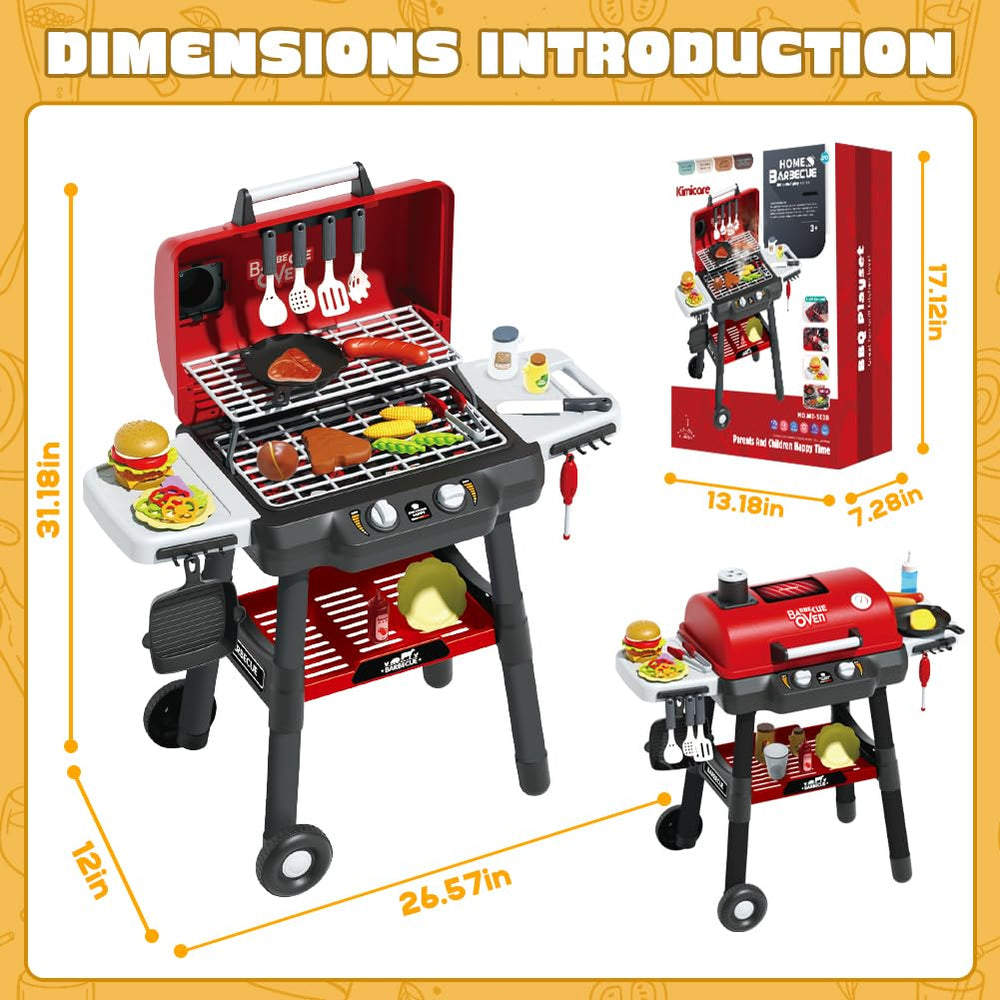 Kimicare Kids Grill Playset makes a thoughtful holiday or birthday gift.