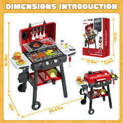 Kimicare Kids Grill Playset makes a thoughtful holiday or birthday gift.