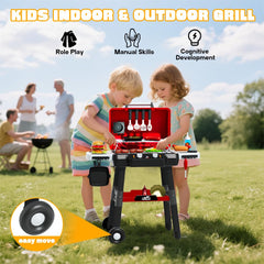 Kimicare Kids Grill Playset designed for indoor and outdoor pretend play.