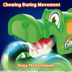 Kimicare monster trucks feature musical effects to enhance pretend races