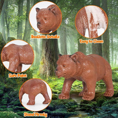 Kimicare zoo hippo figure – sturdy, safe playtime companion.