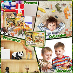Kimicare zoo rhinoceros figure – durable figure for landscape play.