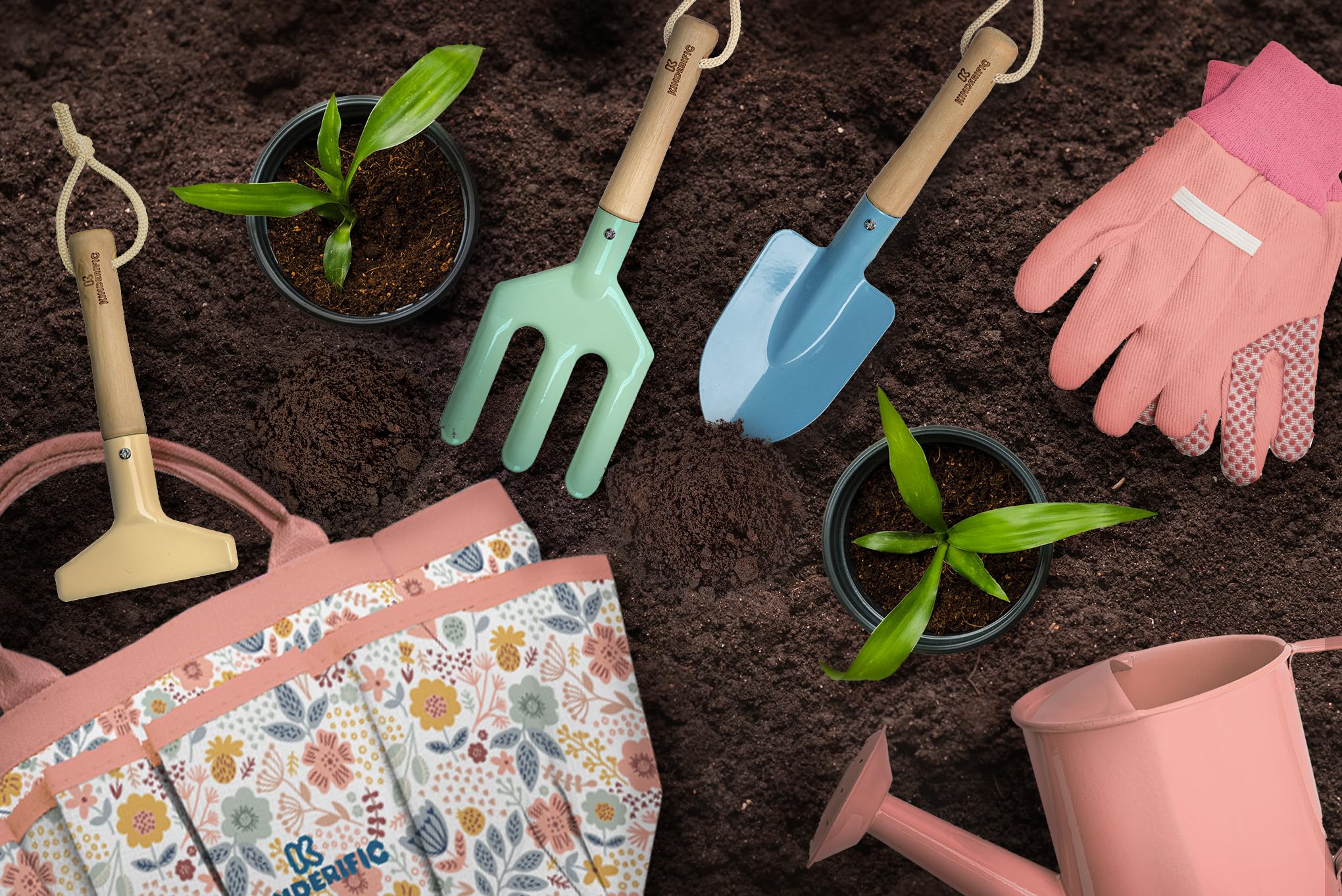Kinderific trowel offers precise digging for seed beds.