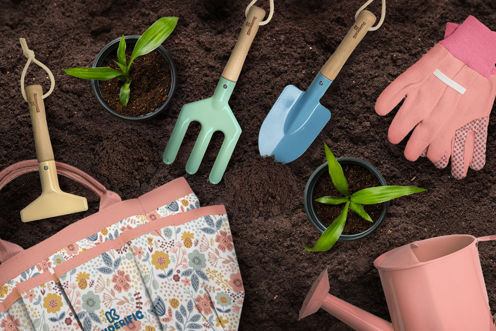 Kinderific trowel offers precise digging for seed beds.