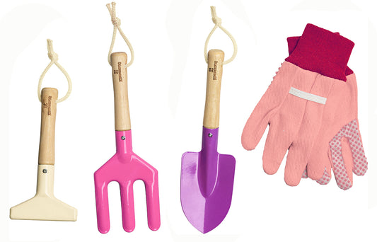 Kinderific gardening set 22oz watering can easy to pour for young gardeners