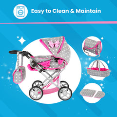 Kinderplay machine-washable materials simplify cleanup.
