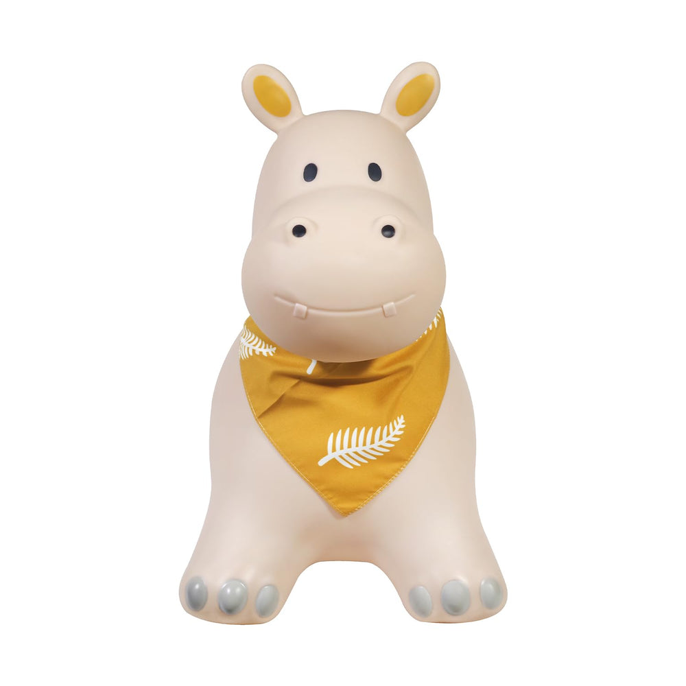 Kindsgut Bouncy Hippo indoors use on flat floor.