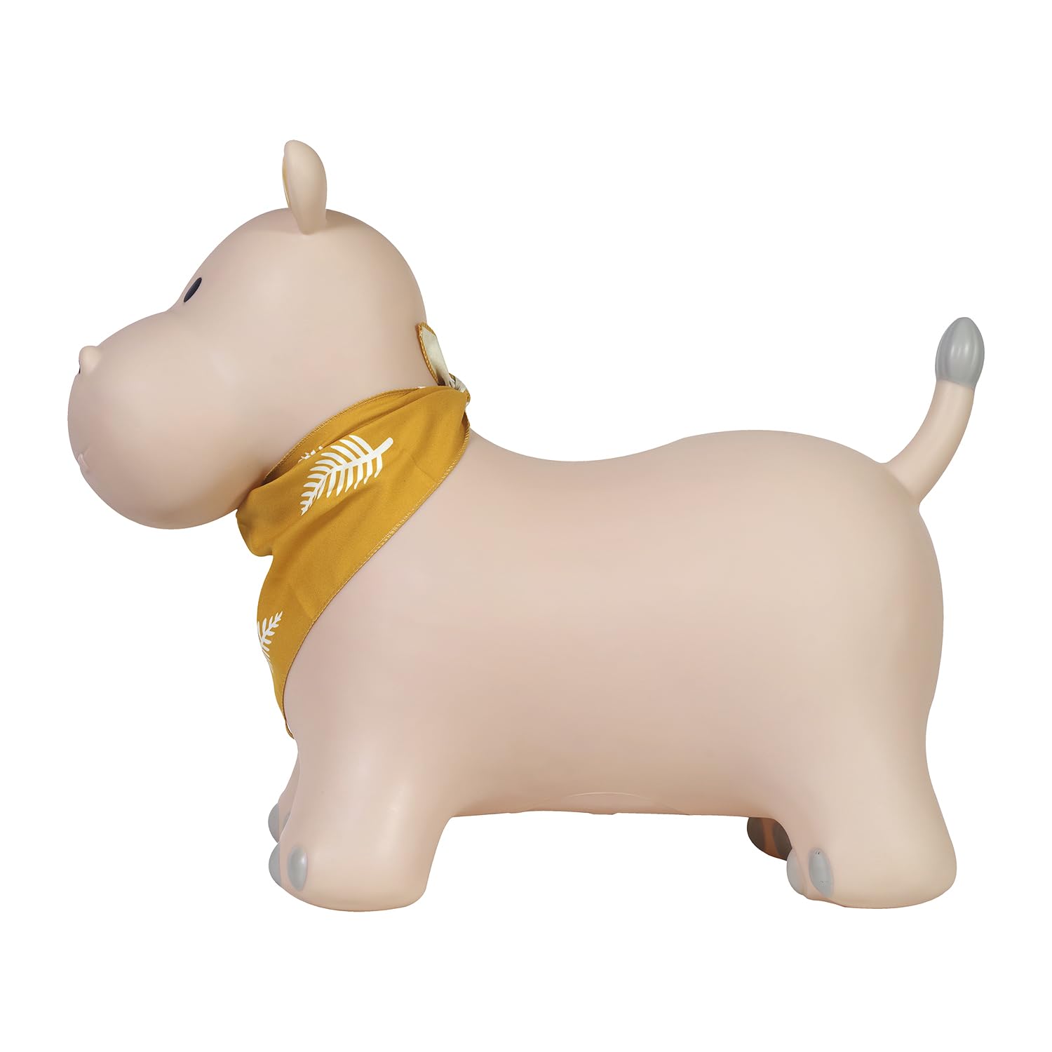 Kindsgut Bouncy Hippo sturdy base supports energetic bouncing.