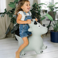 Kindsgut Dino Hopper with pump included for quick inflation