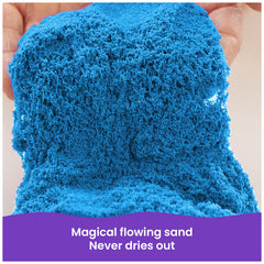 Bright sand colors help kids mix, sculpt, and build vibrant miniature scenes.