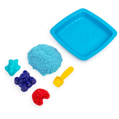Kinetic Sand molds crabs spark coastal scenes and fine motor practice.