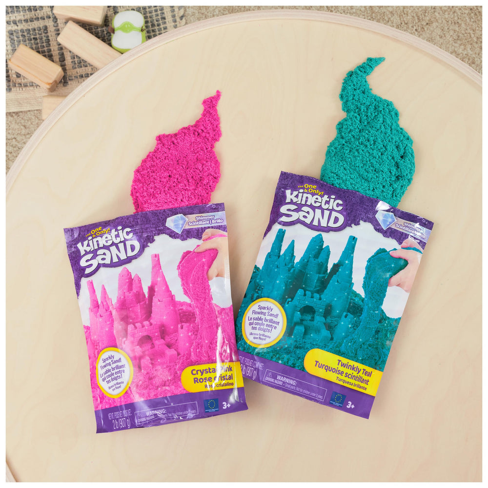Perfect gift for kids 3+ who enjoy hands-on sensory activities with glittery sand.