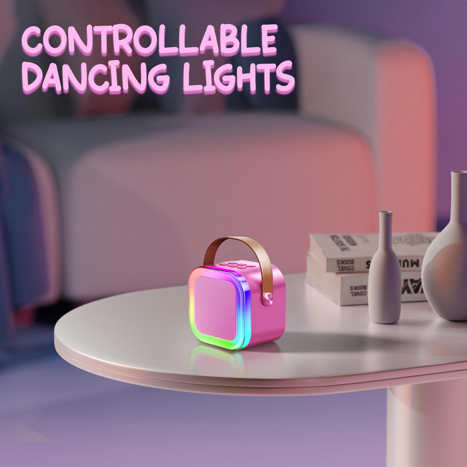 Kinglucky mini karaoke set perfect as a gift for kids.