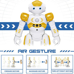 KingsDragon RC robot programmable with 50 actions for creative routines