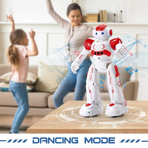 KingsDragon RC Robot ABS plastic design ensures safe, durable use.